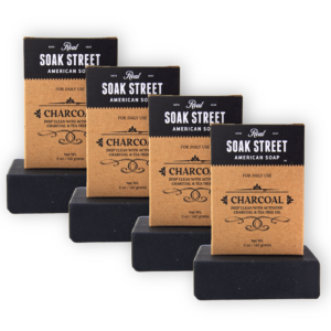 Scented Charcoal Deep Cleansing Soap Bundle
