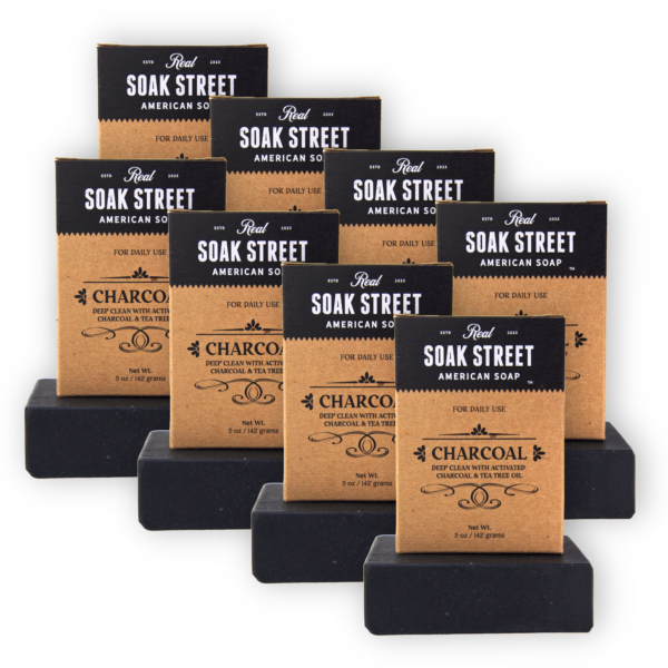 Scented Charcoal Deep Cleansing Soap Bundle - Image 2