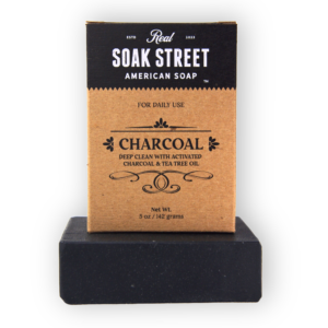Scented, Deep Cleansing Natural Charcoal Soap Bar - 5oz