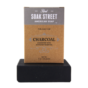 Unscented, Deep Cleansing Natural Charcoal Soap Bar