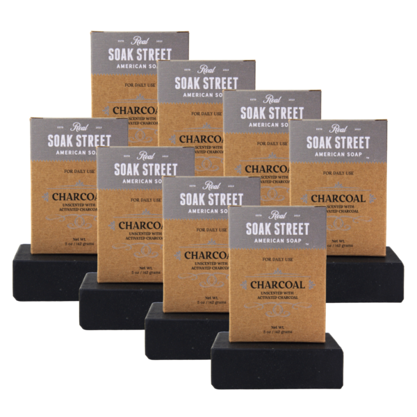 Unscented Deep Cleansing Charcoal Soap Bundle - Image 2