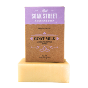 Gentle Unscented Goat Milk Soap Bar
