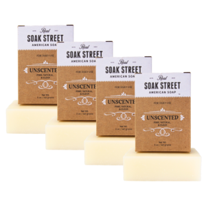 Unscented Original Natural Soap Bar Bundle