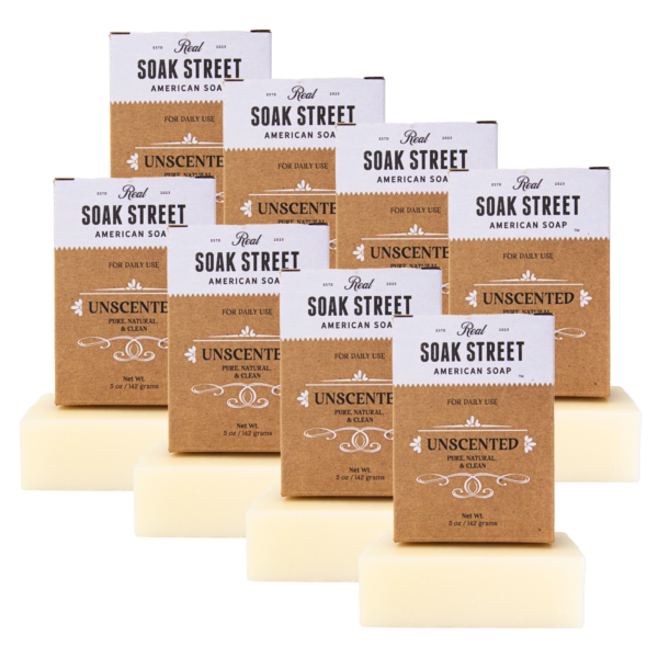 Unscented Original Natural Soap Bar Bundle - Image 2
