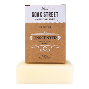 Original Pure Unscented Natural Soap Bar - 5oz