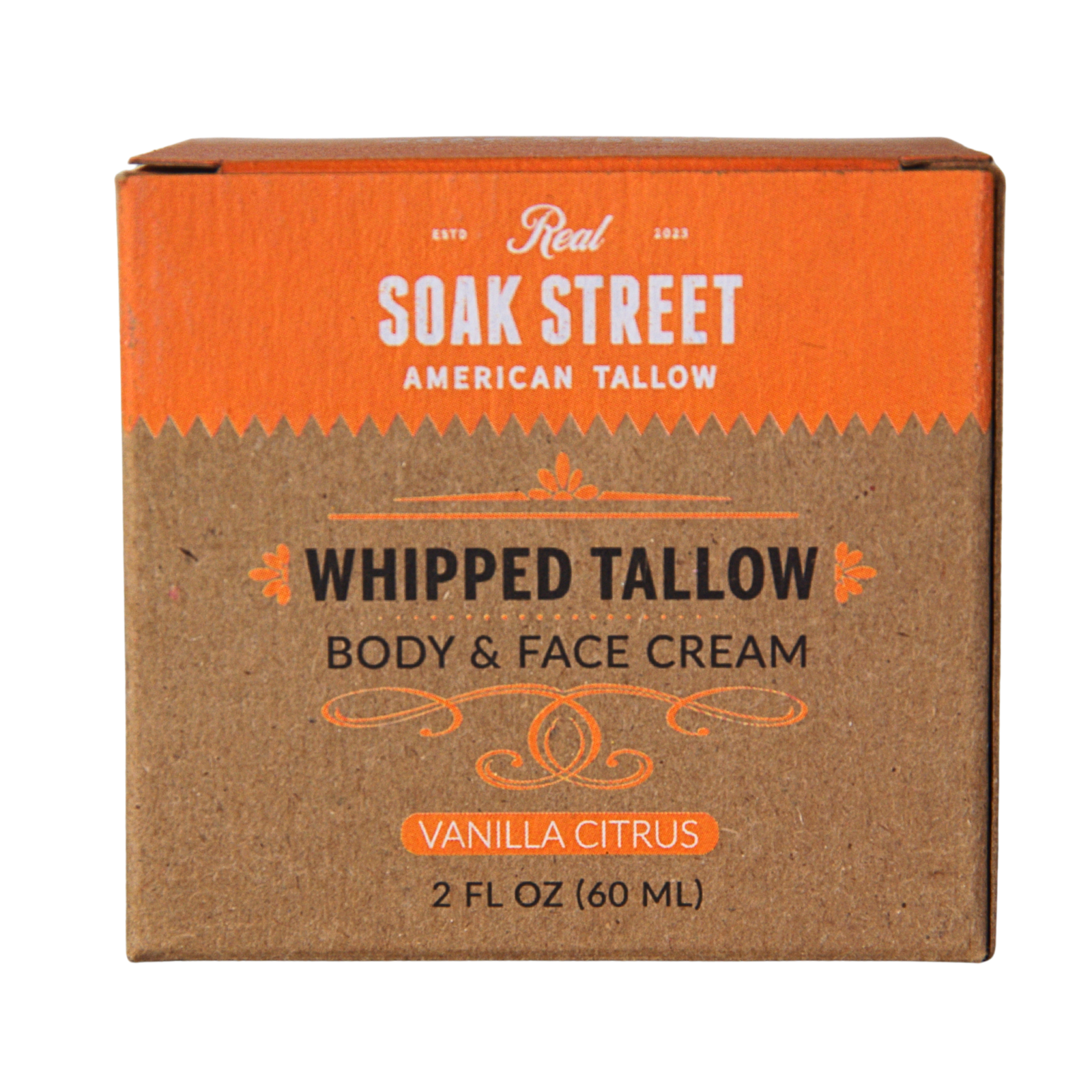 Premium Whipped Tallow Body & Face Cream - Vanilla Citrus (2 FL OZ) - Image 5