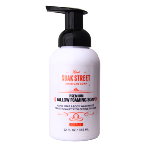 Premium Tallow Foaming Soap - Citrus - 12oz