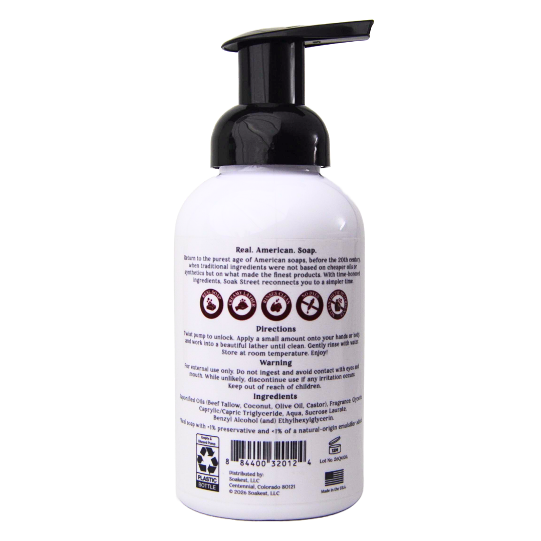 Premium Tallow Foaming Hand Soap & Body Wash – Cider in the Woods (12 oz) - Image 8